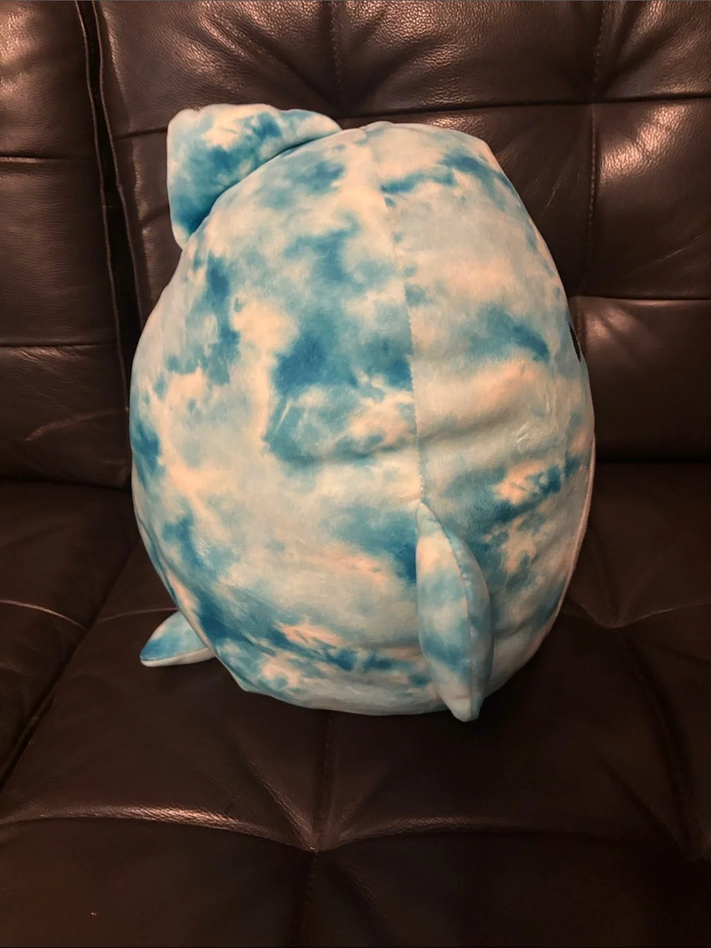 Squishmallows Blue Tie-Dye Plush Pillow Buddy